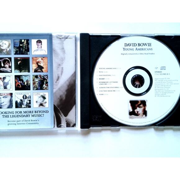 David Bowie - Young Americans CD 1999 Digitally Remastered Rock Virgin - Picture 2 of 3